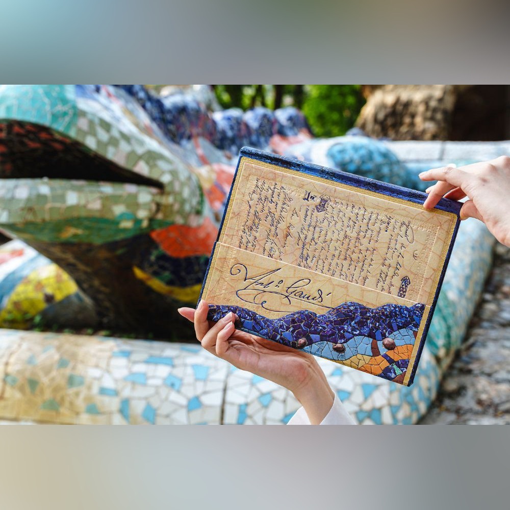 Paperblanks Gaudi, The Manuscript of Reus Ultra Unlined Hardcover Journal, NWT